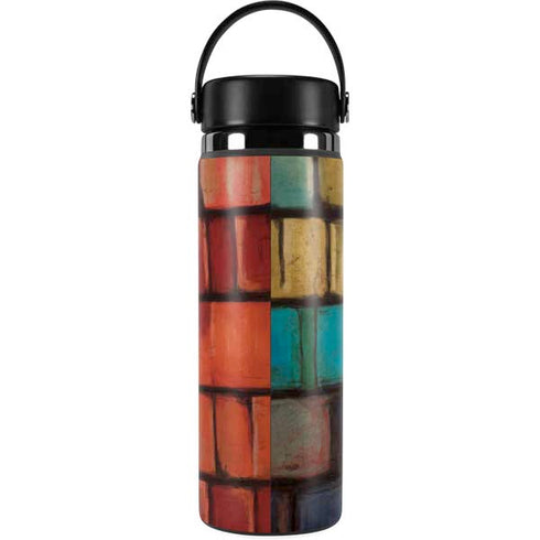 Stained Glass Hydro Flask 20oz Wide Mouth Skin