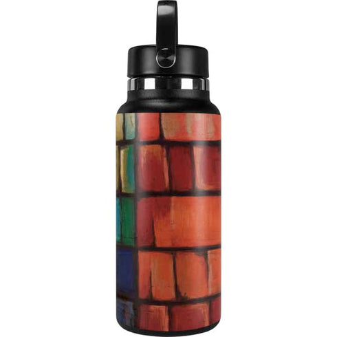 Stained Glass Hydro Flask 32oz Wide Mouth Skin