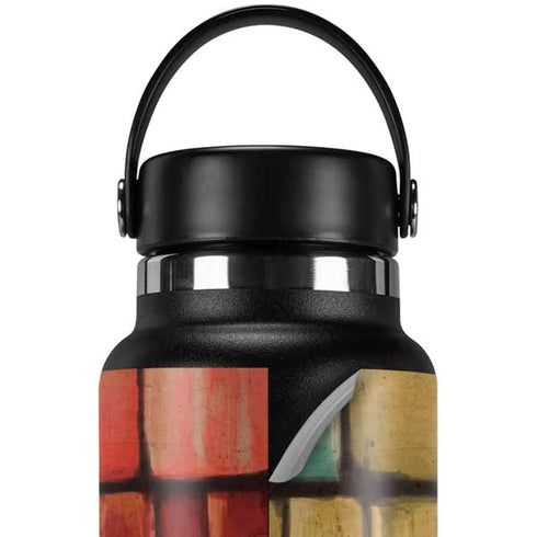 Stained Glass Hydro Flask 32oz Wide Mouth Skin