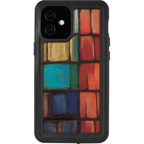Stained Glass iPhone 12 Mini Waterproof Case