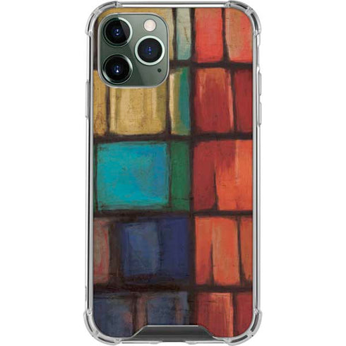 Stained Glass iPhone 12 Pro Max Clear Case