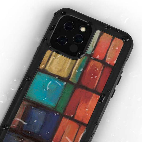 Stained Glass iPhone 12 Pro Waterproof Case