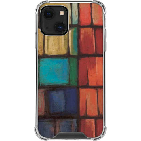Stained Glass iPhone 14 Plus Clear Case