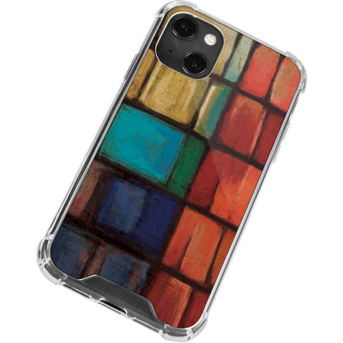 Stained Glass iPhone 14 Plus Clear Case