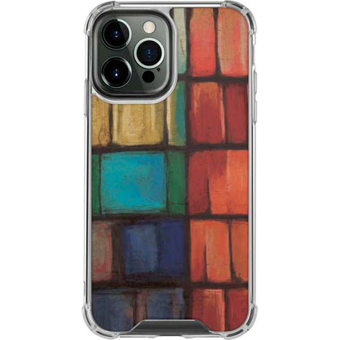 Stained Glass iPhone 14 Pro Max Clear Case