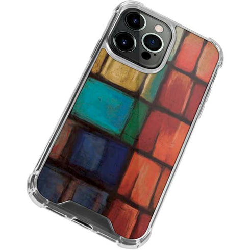 Stained Glass iPhone 15 Pro Max Clear Case