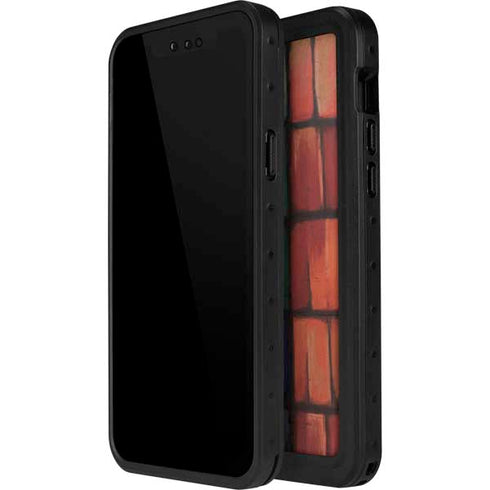 Stained Glass iPhone 14 Pro Max Waterproof Case