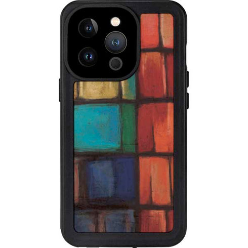 Stained Glass iPhone 14 Pro Waterproof Case