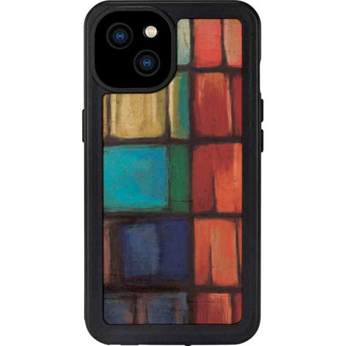 Stained Glass iPhone 15 Plus Waterproof Case