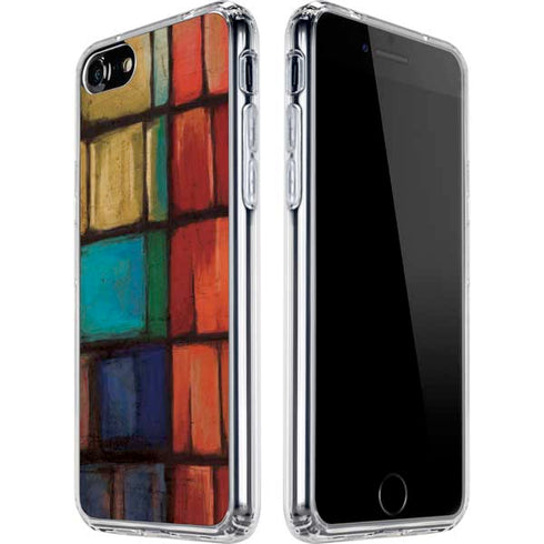Stained Glass iPhone SE (2nd & 3rd Gen) Clear Case