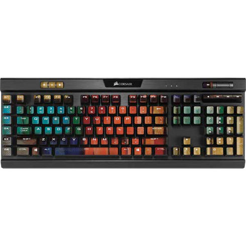 Stained Glass K95 RGB PLATINUM Mechanical Gaming Keyboard Skin