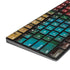 Stained Glass Magic Keyboard with Numeric Keypad Skin