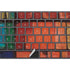 Stained Glass Magic Keyboard with Numeric Keypad Skin