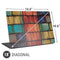 Stained Glass Universal Laptop 18in (14.6 x 10.6in) Skin