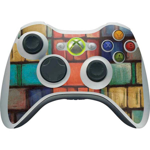 Stained Glass Xbox 360 Wireless Controller Skin