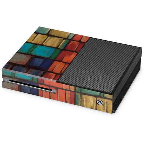 Stained Glass Xbox One Console Skin