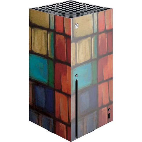 Stained Glass Xbox Series X Console Skin