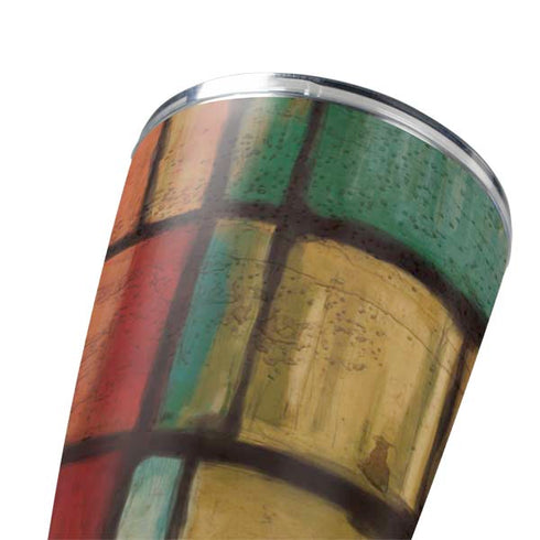 Stained Glass Yeti 20oz Tumbler Skin