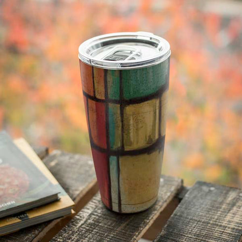 Stained Glass Yeti 20oz Tumbler Skin