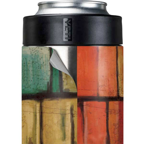 Stained Glass Yeti Colster Can Insulator Skin