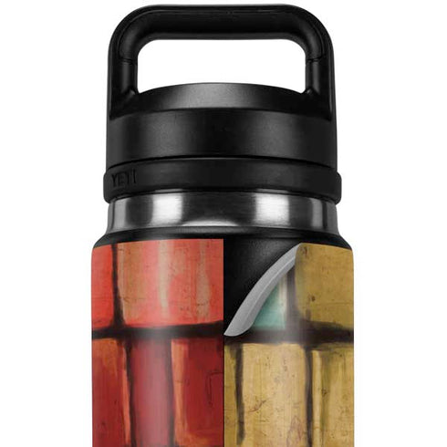 Stained Glass YETI Rambler 26oz Bottle Skin
