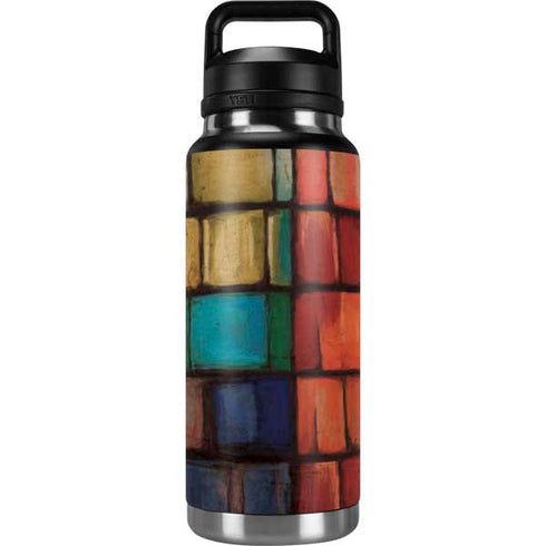 Stained Glass YETI Rambler 36oz Bottle Skin