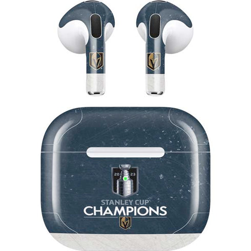 NHL Stanley Cup Champions 2023: Vegas Golden Knights Apple AirPods (3rd Gen 2021) Skin