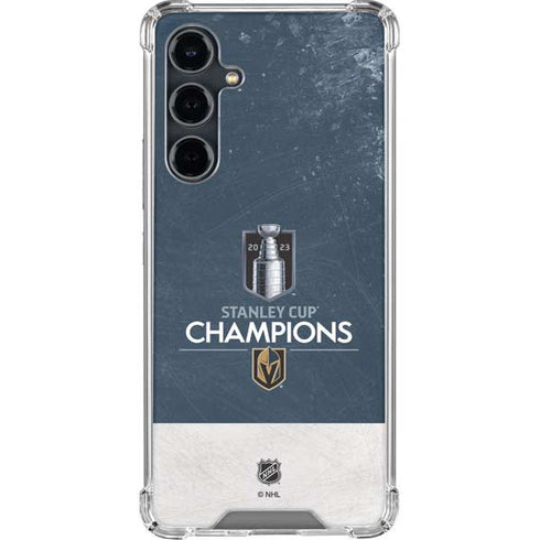 NHL Stanley Cup Champions 2023: Vegas Golden Knights Galaxy S23 FE Clear Case