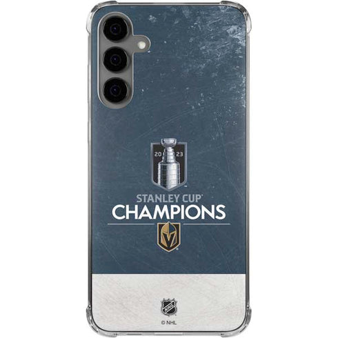 NHL Stanley Cup Champions 2023: Vegas Golden Knights Galaxy S24 Plus Clear Case