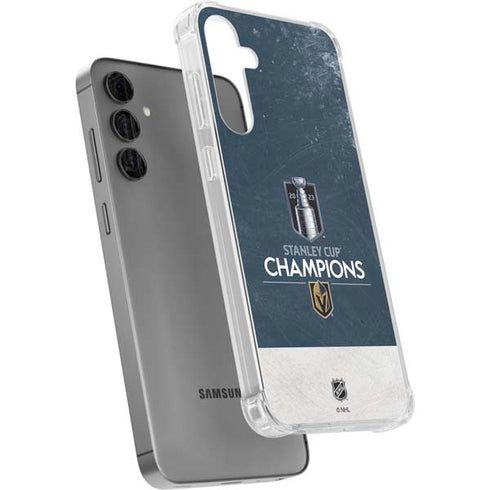 NHL Stanley Cup Champions 2023: Vegas Golden Knights Galaxy S24 Plus Clear Case