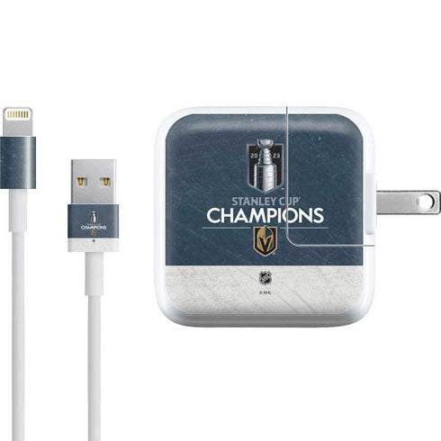 NHL Stanley Cup Champions 2023: Vegas Golden Knights iPad Charger (10W USB) Skin