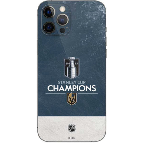NHL Stanley Cup Champions 2023: Vegas Golden Knights iPhone 12 Pro Max Skin