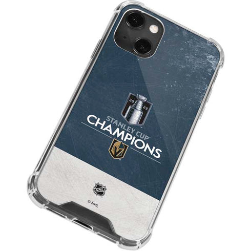 NHL Stanley Cup Champions 2023: Vegas Golden Knights iPhone 15 Plus Clear Case