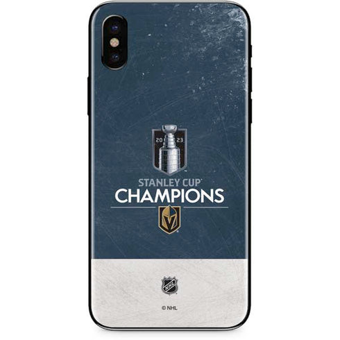 NHL Stanley Cup Champions 2023: Vegas Golden Knights iPhone X Skin