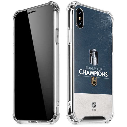 NHL Stanley Cup Champions 2023: Vegas Golden Knights iPhone XS Max Clear Case