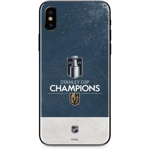 NHL Stanley Cup Champions 2023: Vegas Golden Knights iPhone XS Skin