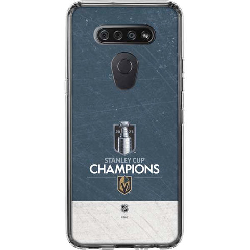 NHL Stanley Cup Champions 2023: Vegas Golden Knights LG K51/Q51 Clear Case