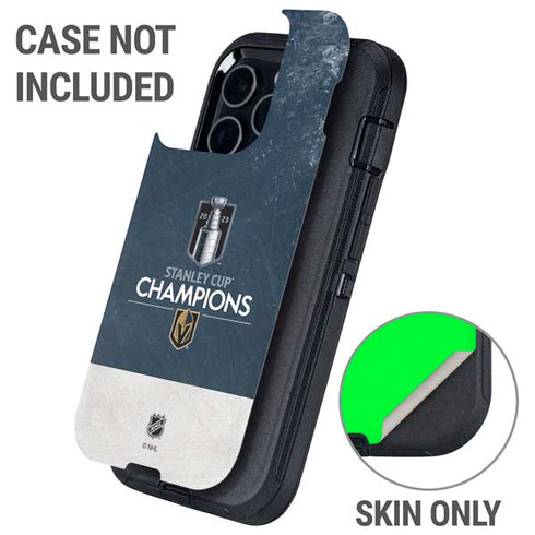 NHL Stanley Cup Champions 2023: Vegas Golden Knights Otterbox Defender iPhone Skin