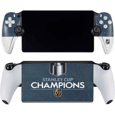NHL Stanley Cup Champions 2023: Vegas Golden Knights PlayStation Portal Remote Player Skin