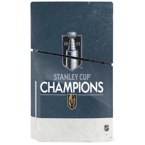 NHL Stanley Cup Champions 2023: Vegas Golden Knights PS5 Slim Disk Console Skin
