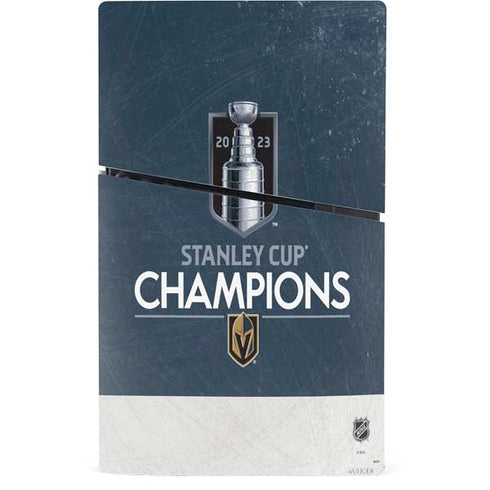 NHL Stanley Cup Champions 2023: Vegas Golden Knights PS5 Slim Digital Edition Bundle Skin