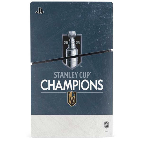 NHL Stanley Cup Champions 2023: Vegas Golden Knights PS5 Slim Digital Edition Console Skin