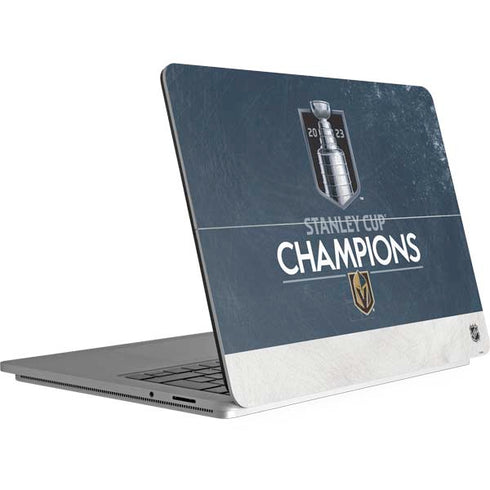 NHL Stanley Cup Champions 2023: Vegas Golden Knights Surface Laptop Studio Skin
