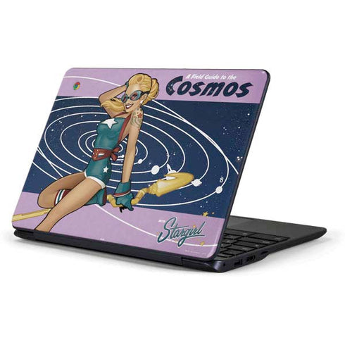 DC Comics Bombshells Stargirl- Field Guide to Cosmos Samsung Chromebook Skin