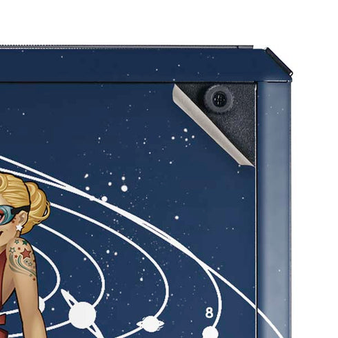 DC Comics Bombshells Stargirl- Field Guide to Cosmos Cooler Master MasterBox Q300L Mini Tower Skin