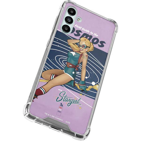 DC Comics Bombshells Stargirl- Field Guide to Cosmos Galaxy A13 5G Clear Case