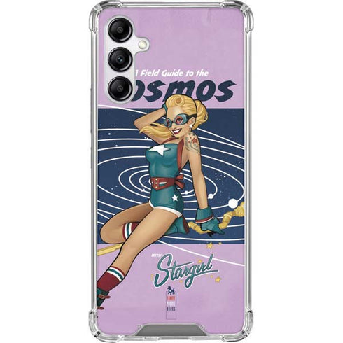 DC Comics Bombshells Stargirl- Field Guide to Cosmos Galaxy A14 5G Clear Case