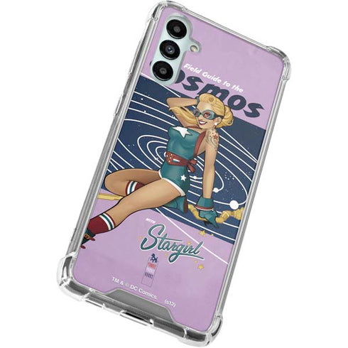 DC Comics Bombshells Stargirl- Field Guide to Cosmos Galaxy A15 5G Clear Case