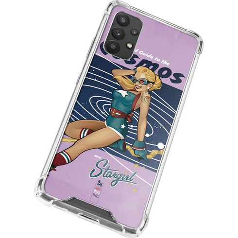 DC Comics Bombshells Stargirl- Field Guide to Cosmos Galaxy A32 5G Clear Case