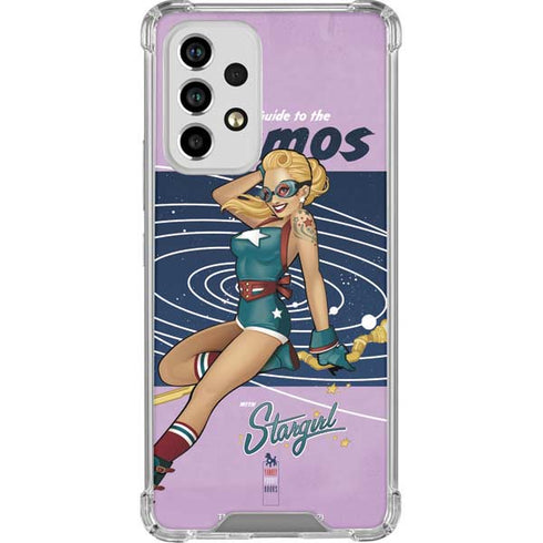 DC Comics Bombshells Stargirl- Field Guide to Cosmos Galaxy A33 5G Clear Case